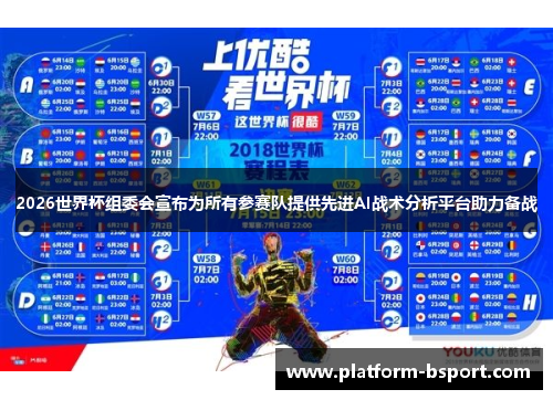 2026世界杯组委会宣布为所有参赛队提供先进AI战术分析平台助力备战